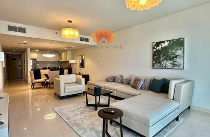 Apartment - 1 Bedroom - 2 Bathrooms for rent in Lusail Marina Heights - Marina District - Lusail
