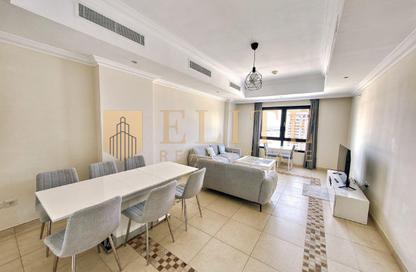 Apartment - 1 - 2 for rent in East Porto Drive - Porto Arabia - The Pearl Island - Doha