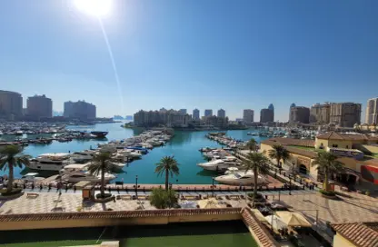 Apartment - 2 Bedrooms - 3 Bathrooms for rent in East Porto Drive - Porto Arabia - The Pearl Island - Doha