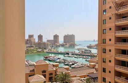 Apartment - 3 Bedrooms - 4 Bathrooms for rent in East Porto Drive - Porto Arabia - The Pearl Island - Doha