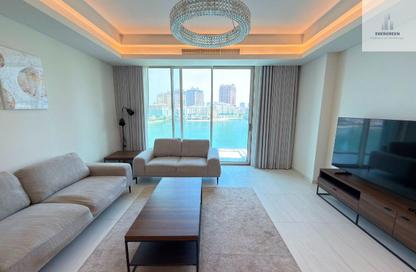 Apartment - 1 Bedroom - 2 Bathrooms for rent in Crystal Residence - Gewan Island - The Pearl Island - Doha