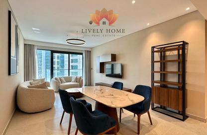 Apartment - 2 - 4 for rent in Lusail Marina Heights - Marina District - Lusail