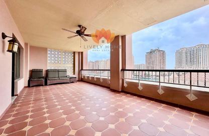 Apartment - 1 Bedroom - 2 Bathrooms for rent in East Porto Drive - Porto Arabia - The Pearl Island - Doha