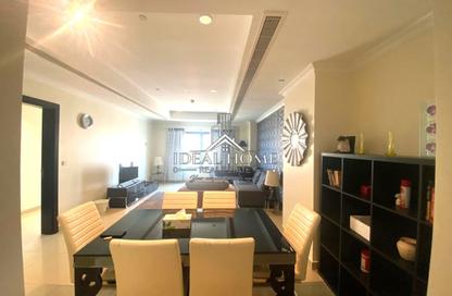 Apartment - 1 Bedroom - 2 Bathrooms for rent in West Porto Drive - Porto Arabia - The Pearl Island - Doha