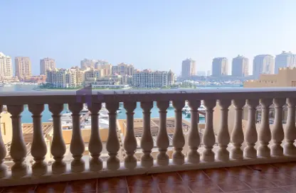 Apartment - 2 Bedrooms - 3 Bathrooms for rent in East Porto Drive - Porto Arabia - The Pearl Island - Doha