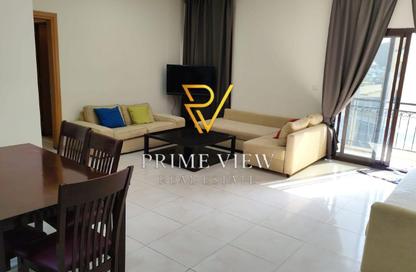 Apartment - 1 Bedroom - 2 Bathrooms for rent in Piazza 1 - La Piazza - Fox Hills - Lusail