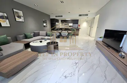 شقة - 2 غرف نوم - 3 حمامات للايجار في عرض البوليفارد - مدينة الياسمين - الوسيل