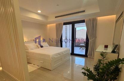 Apartment - Studio - 1 Bathroom for sale in Tower 21 - Porto Arabia - The Pearl Island - Doha Apartment - Studio - 1 Bathroom for sale in Tower 21 - Porto Arabia - The Pearl Island - Doha