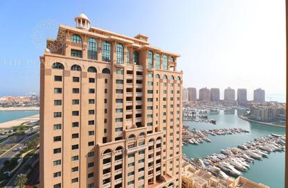 Apartment - 1 Bedroom - 2 Bathrooms for rent in East Porto Drive - Porto Arabia - The Pearl Island - Doha