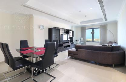 Apartment - 1 Bedroom - 2 Bathrooms for rent in East Porto Drive - Porto Arabia - The Pearl Island - Doha