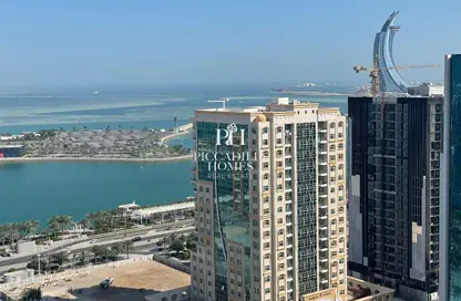 شقة - 2 غرف نوم - 3 حمامات للايجار في برج مارينا 23 - منطقة المارينا - الوسيل