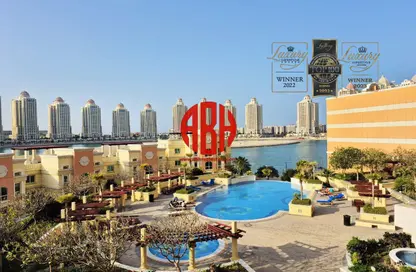 Apartment - 1 Bedroom - 2 Bathrooms for rent in Viva West - Viva Bahriyah - The Pearl Island - Doha
