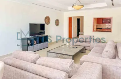 شقة - 2 غرف نوم - 3 حمامات للبيع في طريق بورتو الغربي - بورتو أرابيا - جزيرة اللؤلؤة - الدوحة