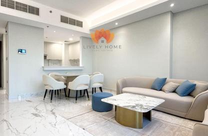 Apartment - 1 Bedroom - 2 Bathrooms for rent in Marina Tower 23 - Marina District - Lusail