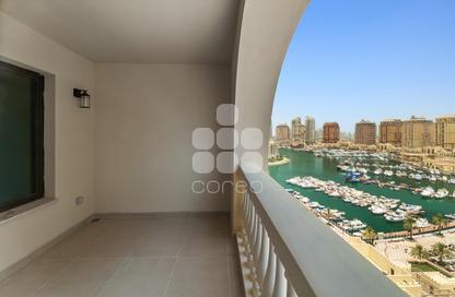 Apartment - 1 - 2 for rent in Tower 23 - Porto Arabia - The Pearl Island - Doha