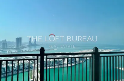 Apartment - 2 Bedrooms - 4 Bathrooms for rent in Abraj Bay - Abraj Quartiers - The Pearl Island - Doha