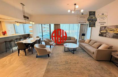 Apartment - 2 Bedrooms - 4 Bathrooms for rent in Marina Tower 02 - Marina District - Lusail Apartment - 2 Bedrooms - 4 Bathrooms for rent in Marina Tower 02 - Marina District - Lusail