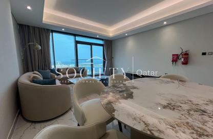 Apartment - 1 Bedroom - 2 Bathrooms for rent in Lusail Residence - Marina District - Lusail
