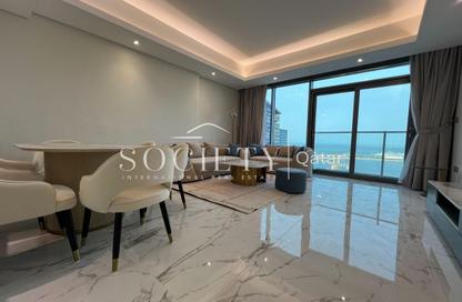 Apartment - 1 Bedroom - 2 Bathrooms for rent in Lusail Residence - Marina District - Lusail