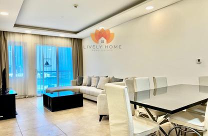Apartment - 2 Bedrooms - 3 Bathrooms for rent in City Avenue Building C - City Avenue - Al Erkyah City - Lusail