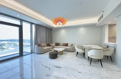 Apartment - 2 Bedrooms - 3 Bathrooms for rent in Marina Tower 23 - Marina District - Lusail