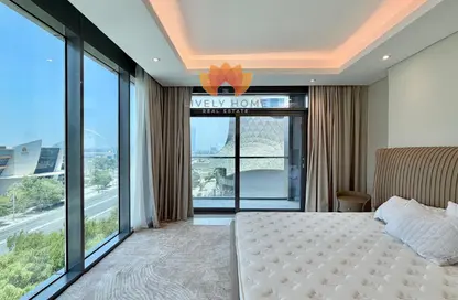 Apartment - 2 Bedrooms - 3 Bathrooms for rent in Lusail Marina Heights - Marina District - Lusail