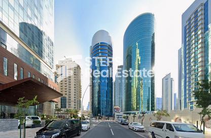 مساحات مكتبية - استوديو - 1 حمام للايجار في برج وست باي - الخليج الجنوبي - الخليج الغربي - الدوحة