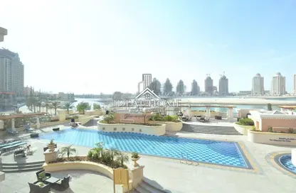 Apartment - 1 Bathroom for sale in Viva West - Viva Bahriyah - The Pearl Island - Doha