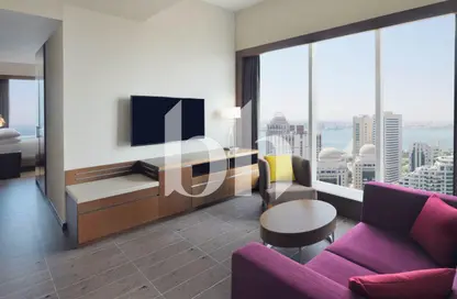 Apartment - 3 Bedrooms - 4 Bathrooms for rent in West Bay Tower - West Bay - West Bay - Doha