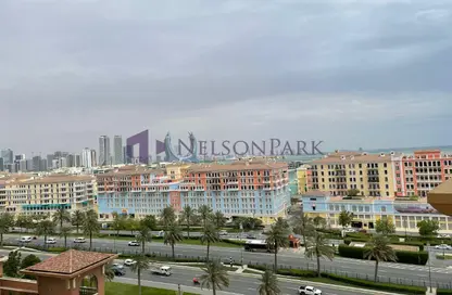 Apartment - 1 Bedroom - 2 Bathrooms for rent in East Porto Drive - Porto Arabia - The Pearl Island - Doha