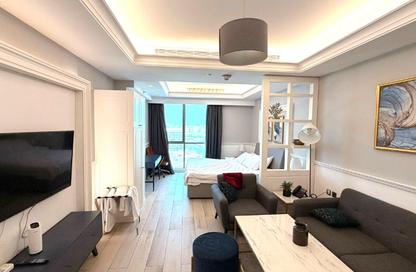 Apartment - Studio - 1 Bathroom for rent in Bin Al Sheikh Towers - Al Mirqab Al Jadeed - Doha