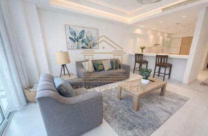 Apartment - 1 Bedroom - 2 Bathrooms for rent in Crystal Residence - Gewan Island - The Pearl Island - Doha