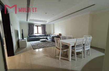 Apartment - 1 Bedroom - 2 Bathrooms for rent in East Porto Drive - Porto Arabia - The Pearl Island - Doha
