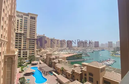 Apartment - 2 Bedrooms - 3 Bathrooms for sale in West Porto Drive - Porto Arabia - The Pearl Island - Doha Apartment - 2 Bedrooms - 3 Bathrooms for sale in West Porto Drive - Porto Arabia - The Pearl Island - Doha