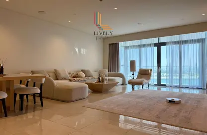 Apartment - 2 Bedrooms - 4 Bathrooms for rent in Seef Lusail Tower 1 - Seef Lusail - Lusail City - Lusail