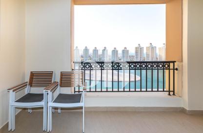 Apartment - 2 Bedrooms - 3 Bathrooms for rent in Viva Bahriyah - The Pearl Island - Doha Apartment - 2 Bedrooms - 3 Bathrooms for rent in Viva Bahriyah - The Pearl Island - Doha