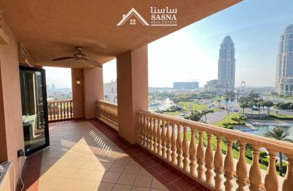Apartment - 1 Bedroom - 2 Bathrooms for sale in Porto Arabia - The Pearl Island - Doha Apartment - 1 Bedroom - 2 Bathrooms for sale in Porto Arabia - The Pearl Island - Doha