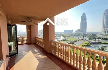 Apartment - 1 Bedroom - 2 Bathrooms for sale in Porto Arabia - The Pearl Island - Doha