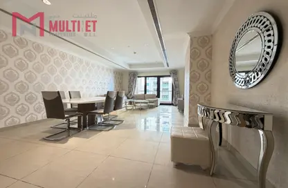 Apartment - 1 Bedroom - 2 Bathrooms for rent in West Porto Drive - Porto Arabia - The Pearl Island - Doha