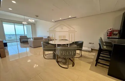 شقة - غرفة نوم - 2 حمامات للايجار في فيفا سنترال - فيفا بحرية - جزيرة اللؤلؤة - الدوحة