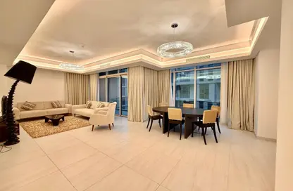 Apartment - 2 Bedrooms - 4 Bathrooms for rent in Crystal Residence - Gewan Island - The Pearl Island - Doha