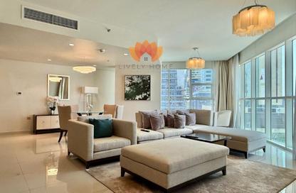 Apartment - 2 Bedrooms - 3 Bathrooms for rent in Burj DAMAC Marina - Marina District - Lusail