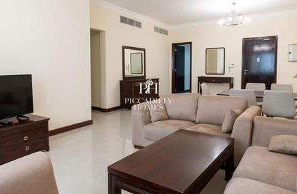 Apartment - 2 Bedrooms - 2 Bathrooms for rent in Al Sadd Tourist Apartments - Al Sadd - Doha