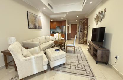 Apartment - Studio - 1 Bathroom for rent in West Porto Drive - Porto Arabia - The Pearl Island - Doha