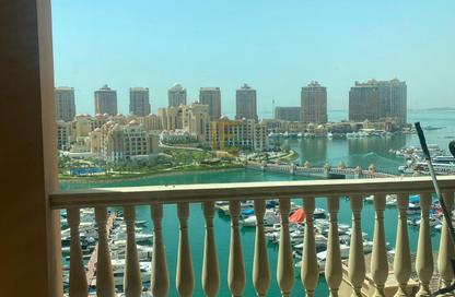 Apartment - 2 Bedrooms - 3 Bathrooms for rent in East Porto Drive - Porto Arabia - The Pearl Island - Doha