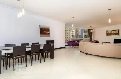 Duplex - 3 Bedrooms - 4 Bathrooms for rent in Beverly Hills Tower - West Bay - West Bay - Doha