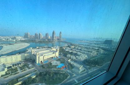 Apartment - 2 Bedrooms - 4 Bathrooms for rent in Zig Zag Tower A - Zig Zag Towers - West Bay - Doha