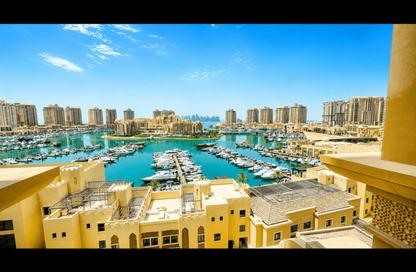 Apartment - Studio - 1 Bathroom for rent in Tower 13 - Porto Arabia - The Pearl Island - Doha