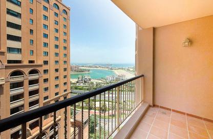 Apartment - 1 Bedroom - 2 Bathrooms for rent in East Porto Drive - Porto Arabia - The Pearl Island - Doha