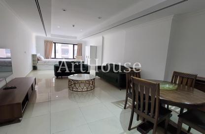 Apartment - Studio - 1 Bathroom for rent in Porto Arabia - The Pearl Island - Doha Apartment - Studio - 1 Bathroom for rent in Porto Arabia - The Pearl Island - Doha